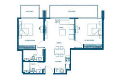 2 bedroom apartment